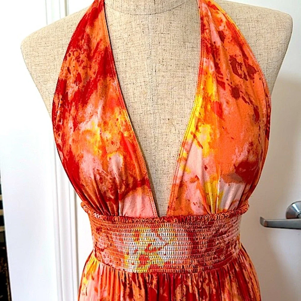 NWT! Misa Hylton for INC Tie Dye Maxi Dress! - Picture 2 of 6